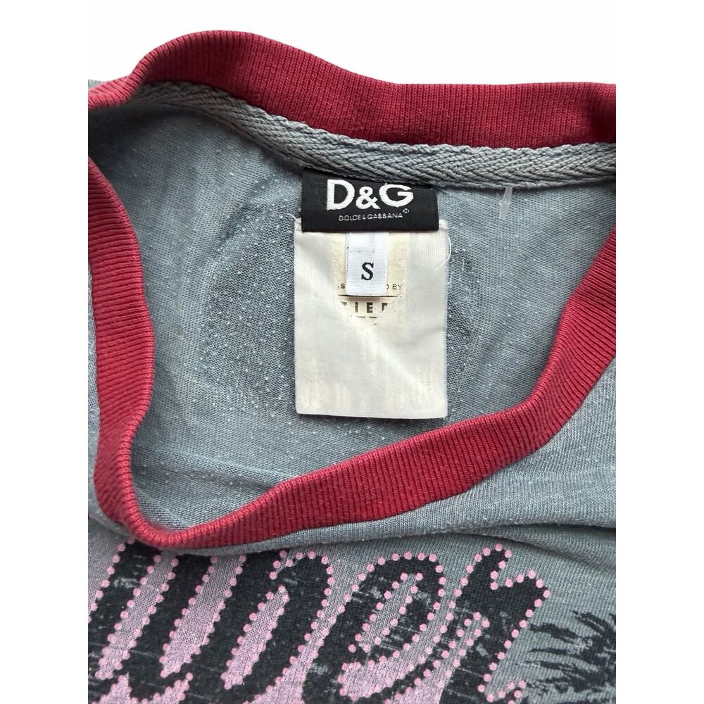 RARE Dolce And Gabbana D&G Super Charged Car T Shirt Small - Picture 3 of 5